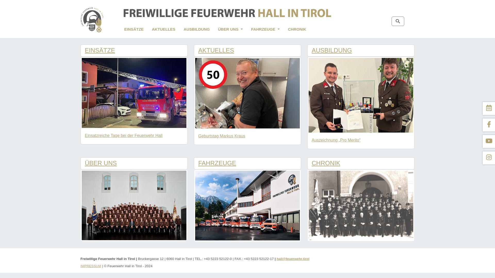 Freiwillige Feuerwehr Hall in Tirol