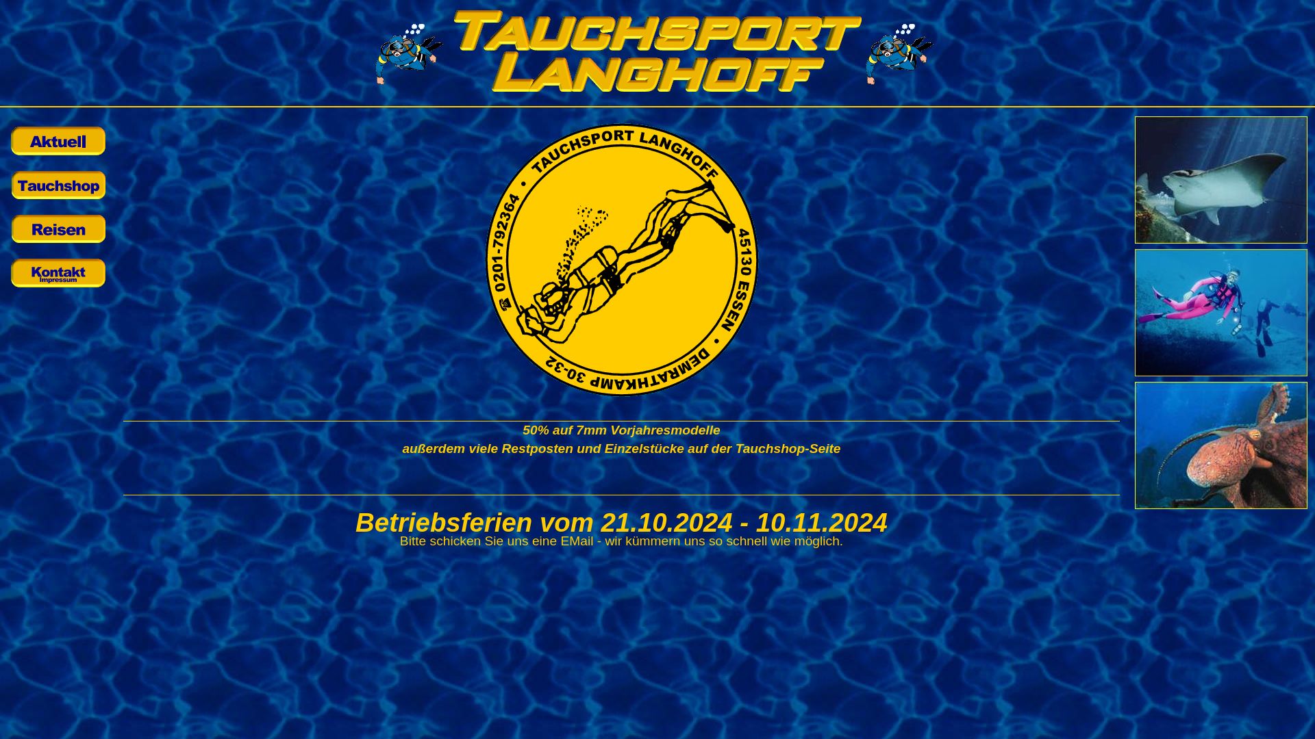 Tauchsport Langhoff