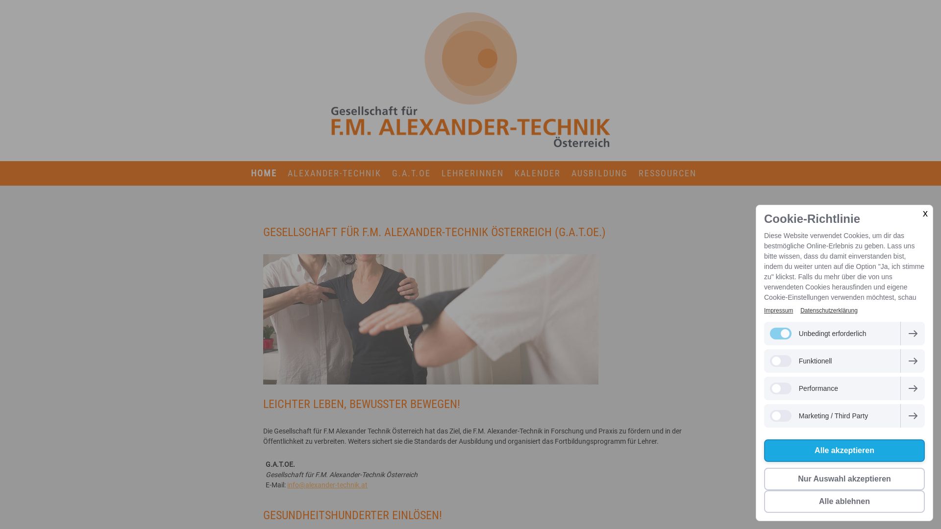 Gesellschaft für Alexander-Technik Österreich