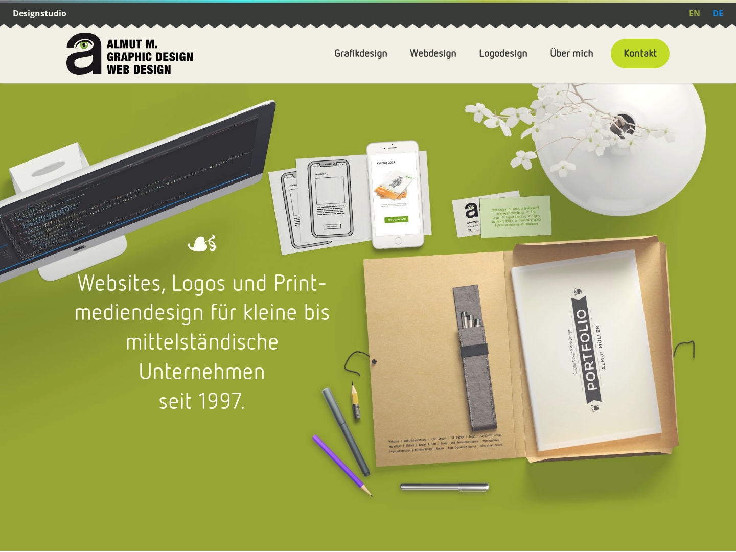 Almut M., Agentur für Grafik Design und Webdesign - Almut Müller