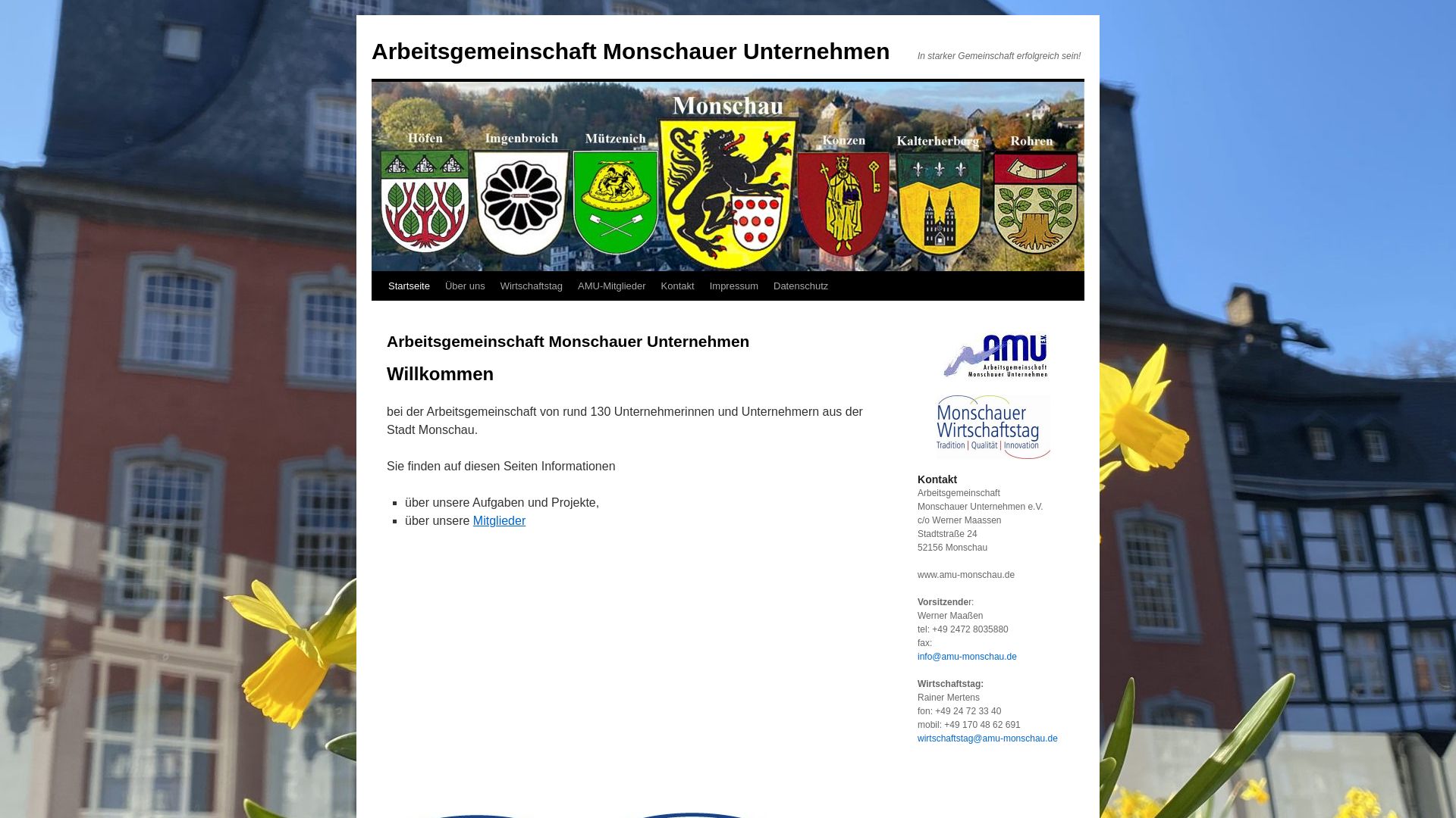 Arbeitsgemeinschaft Monschauer Unternehmen e. V. (AMU)