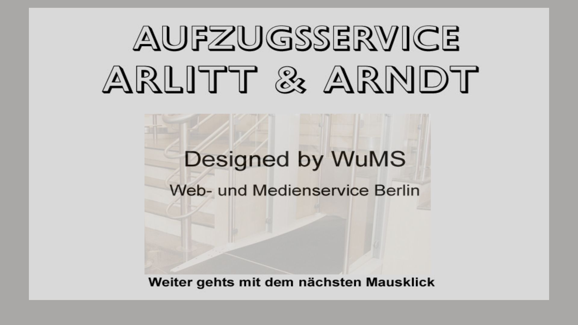 Aufzugsservice -Arlitt & Arndt GmbH