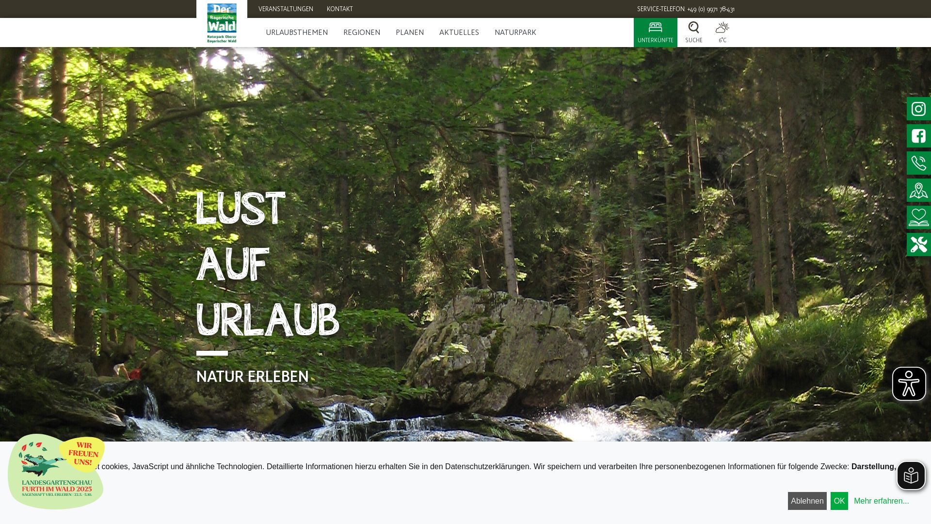 Naturpark Oberer Bayerischer Wald