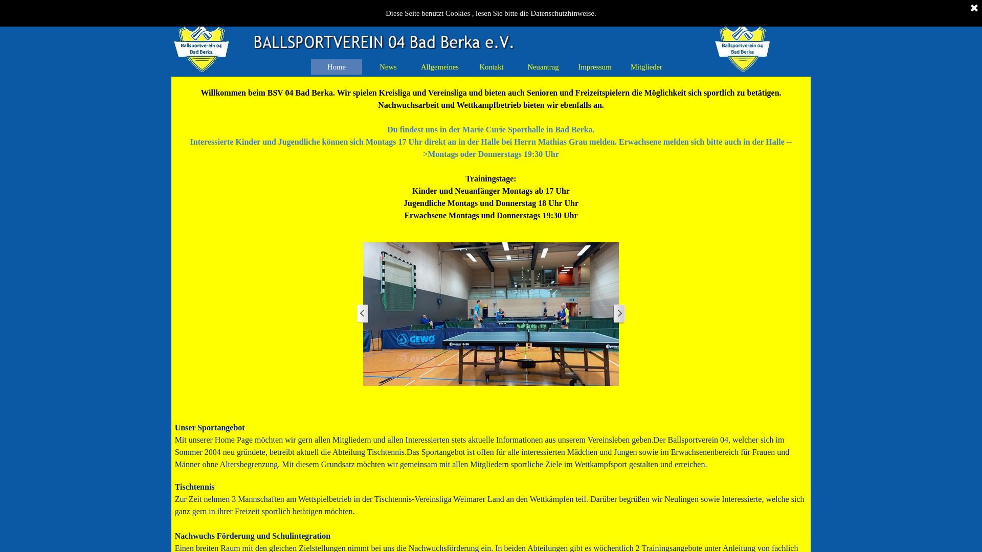 Ballsportverein 04 Bad Berka e.V.