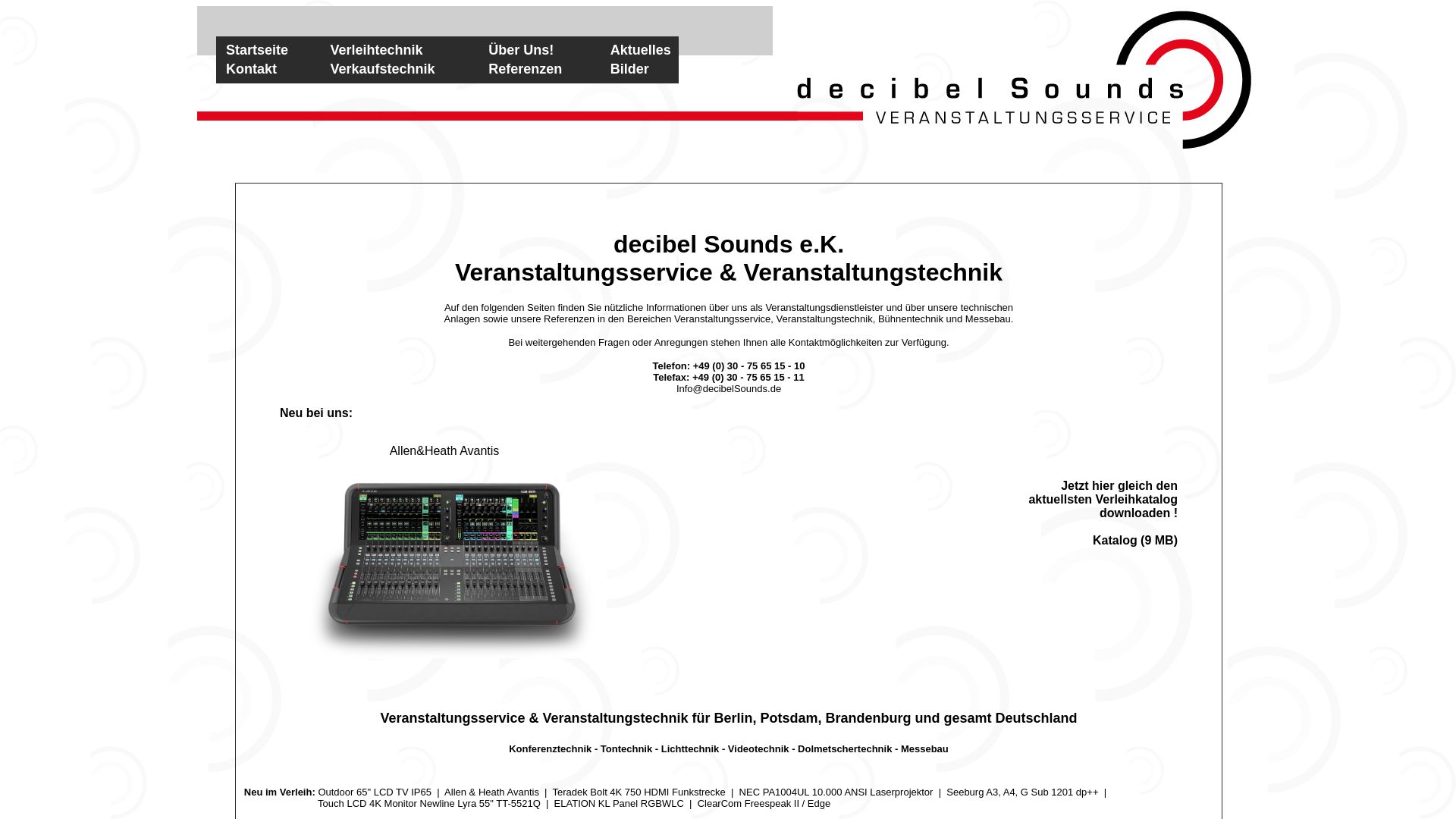 decibel Sounds e.K. Veranstaltungsservice