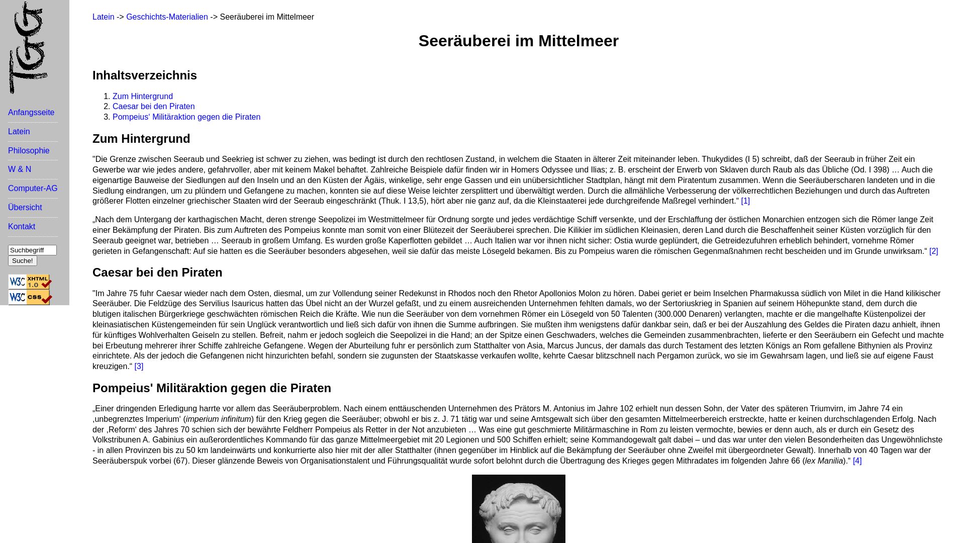 Seeräuberei im Mittelmeer