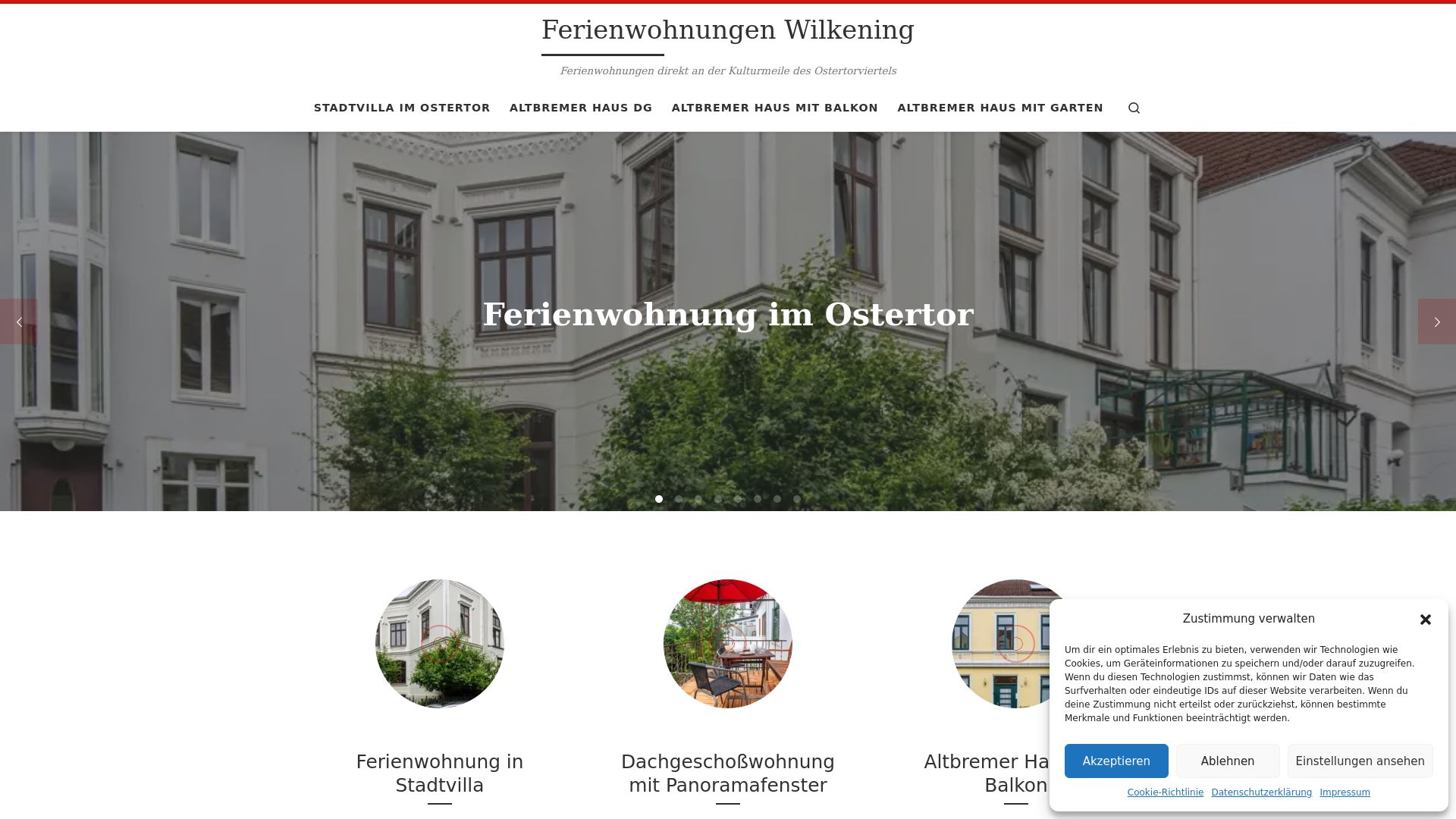 Ferienwohnungen Wilkening