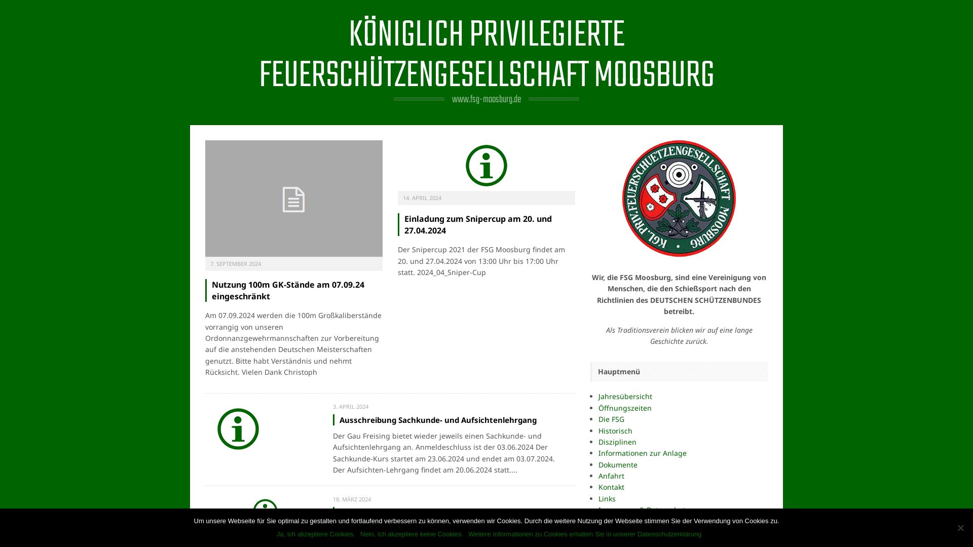 Königlich privilegierte Feuerschützengesellschaft Moosburg e.V.