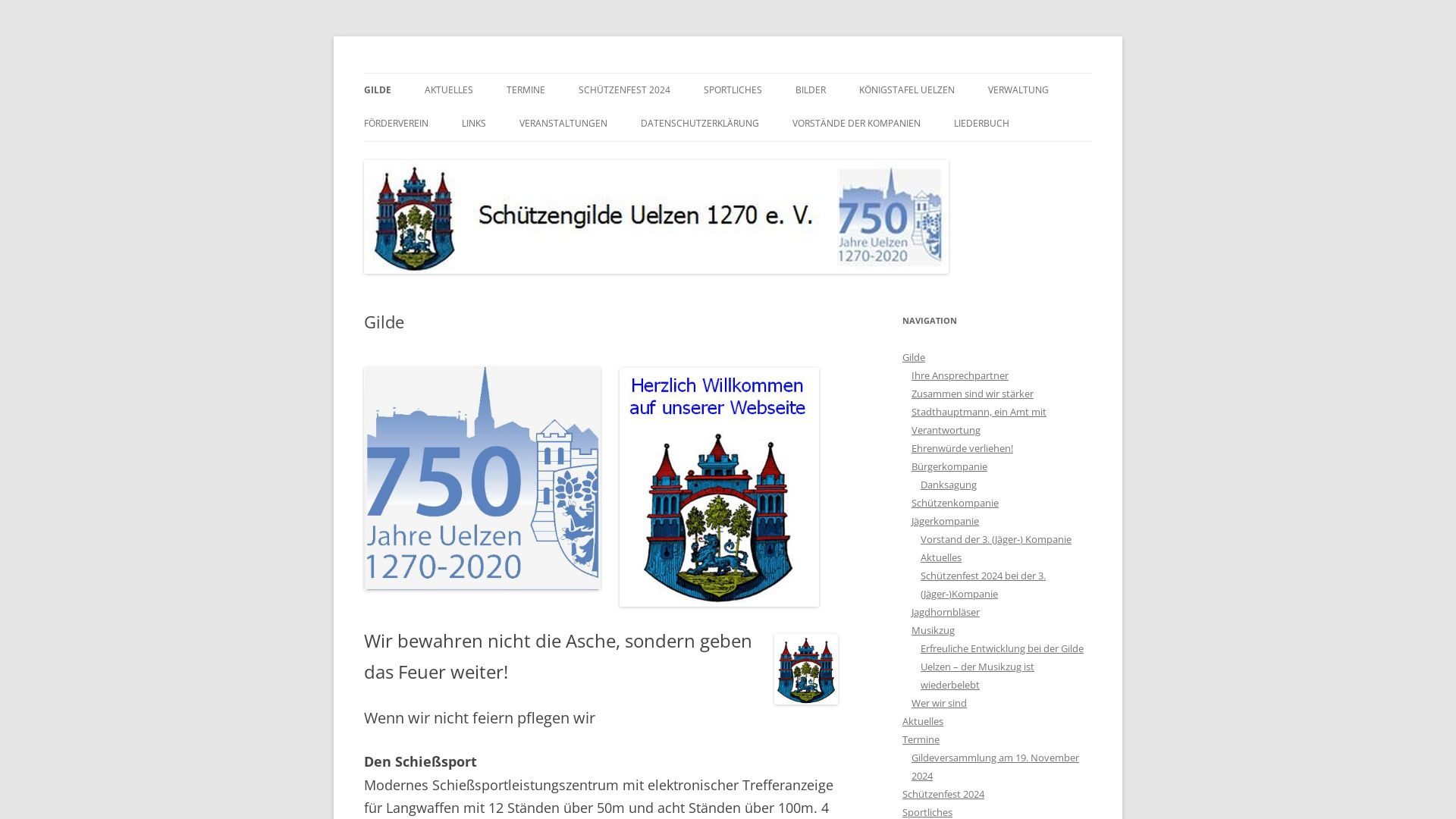 Schützengilde Uelzen seit 1270 e.V.