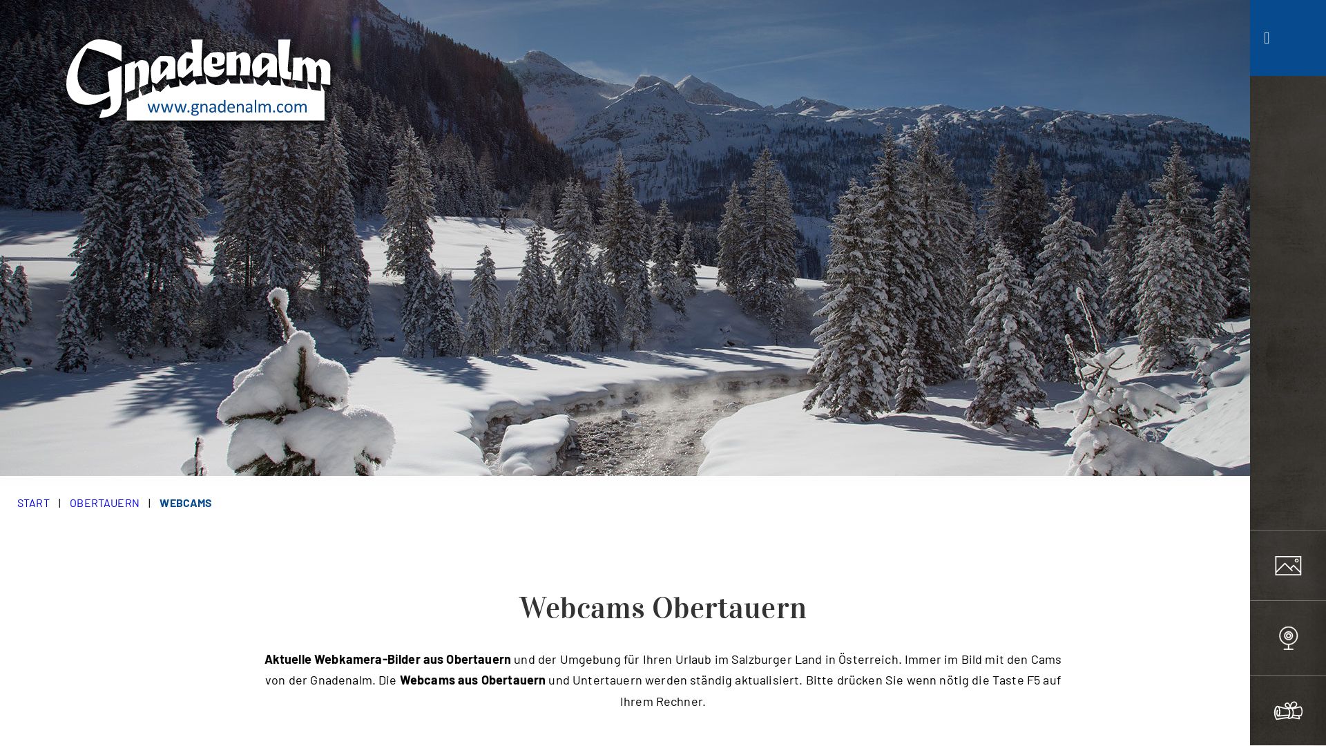 Obertauern Gnadenalm Webcams