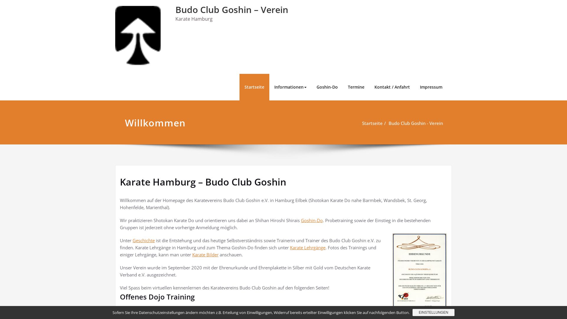 Budo Club Goshin, Hamburg