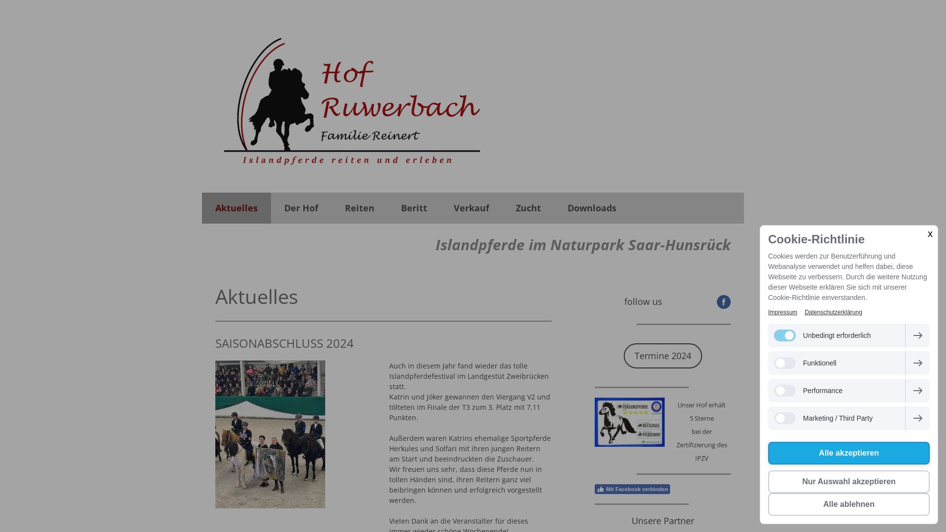 Hof Ruwerbach Petra und Klaus Reinert Weierweiler