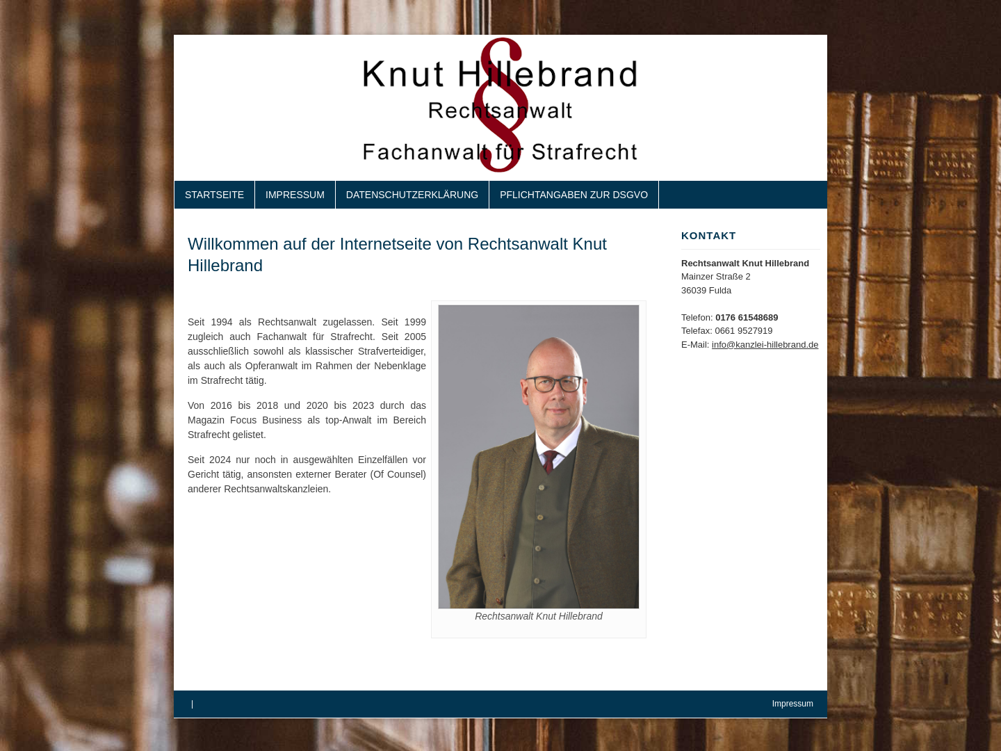 Rechtsanwalt Knut Hillebrand