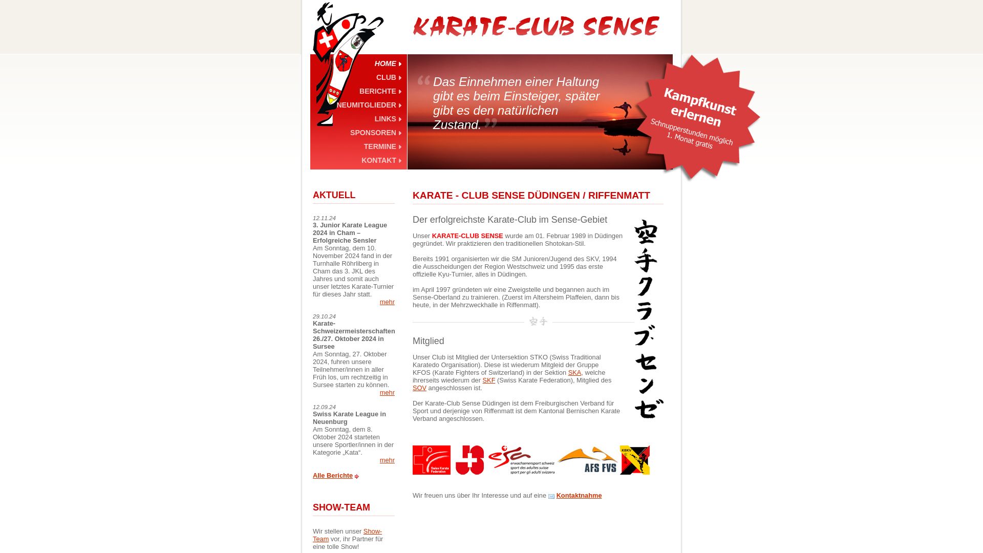 Karate-Club Sense