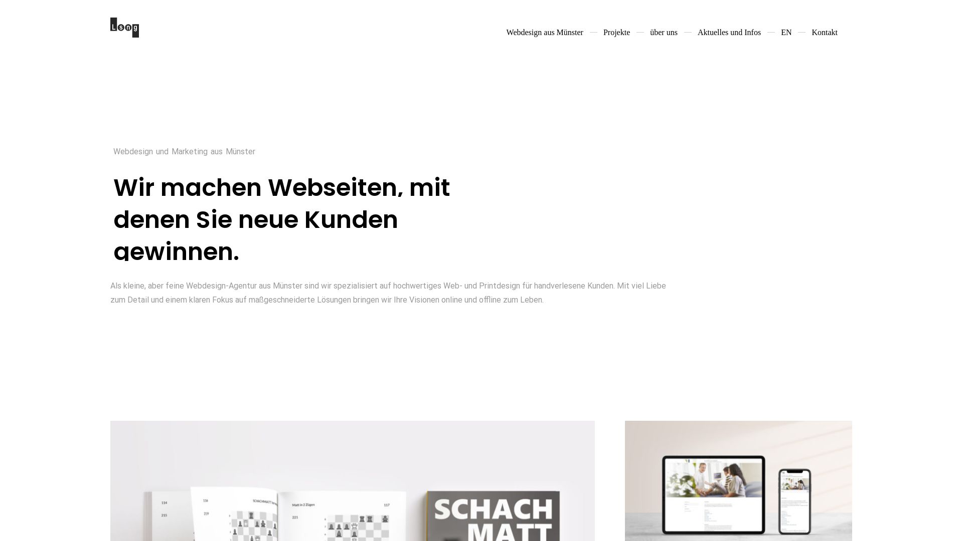 Frank Leusing, Webdesign und Suchmaschinenoptimierung