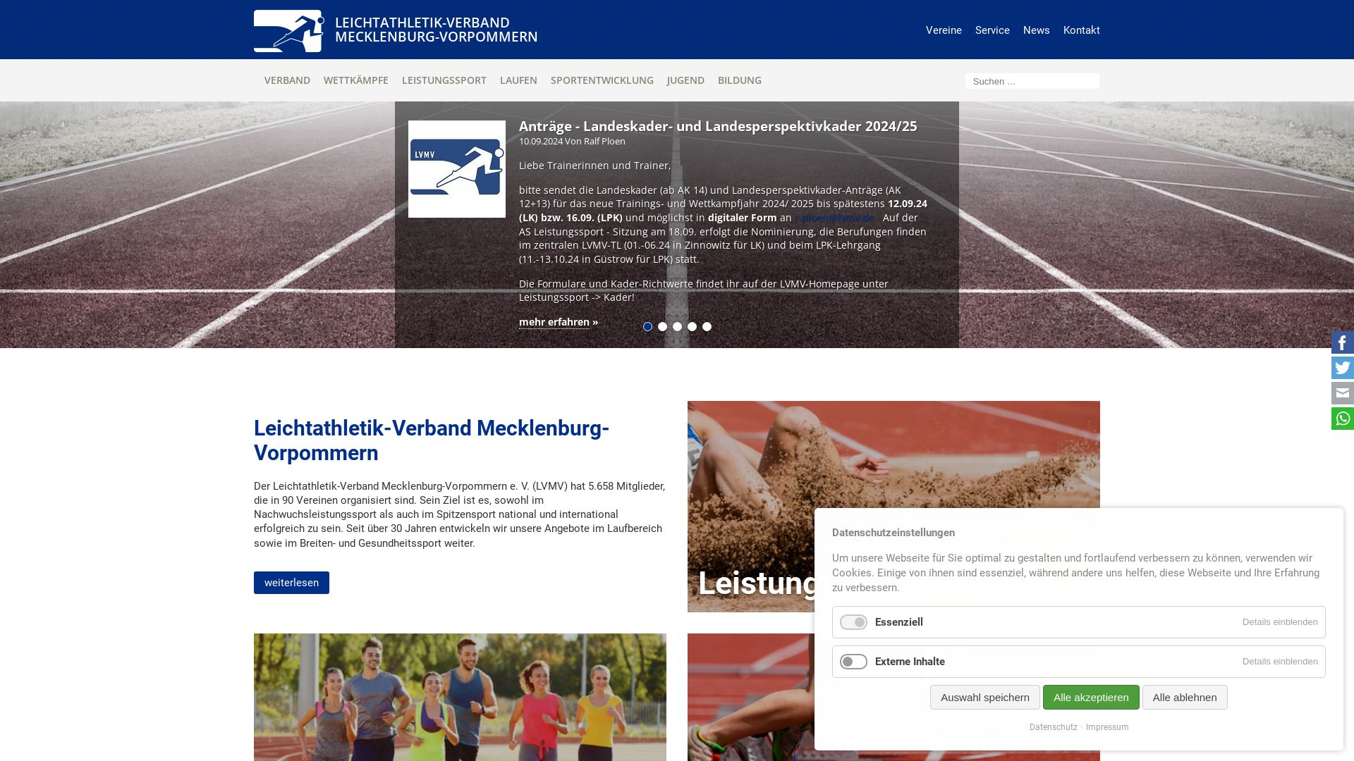 Leichtathletik-Verband Mecklenburg-Vorpommern e. V.