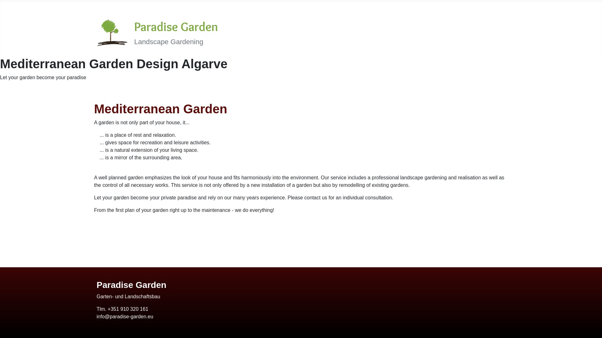 Paradise Garden