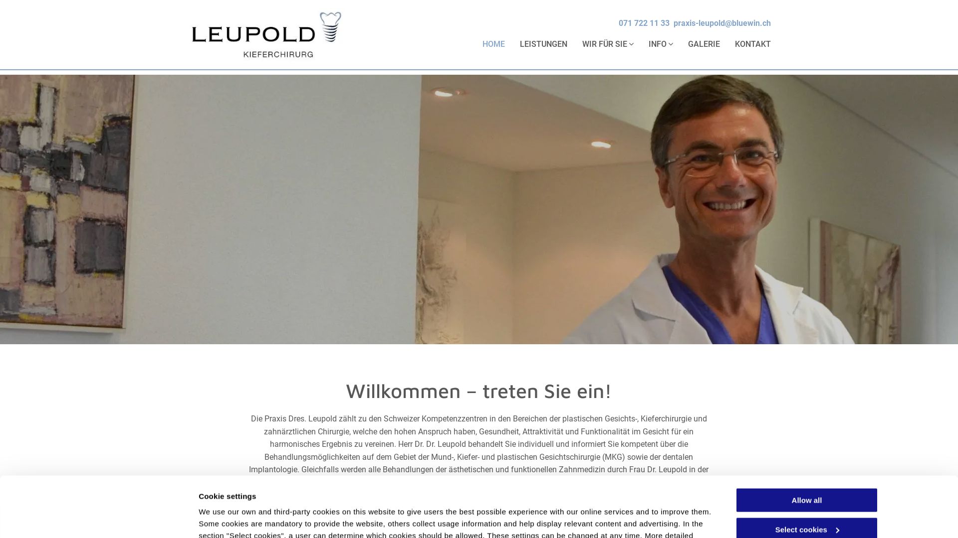 Dr. Dr. M. Leupold Hlawitschka und Dr. Ines Leupold