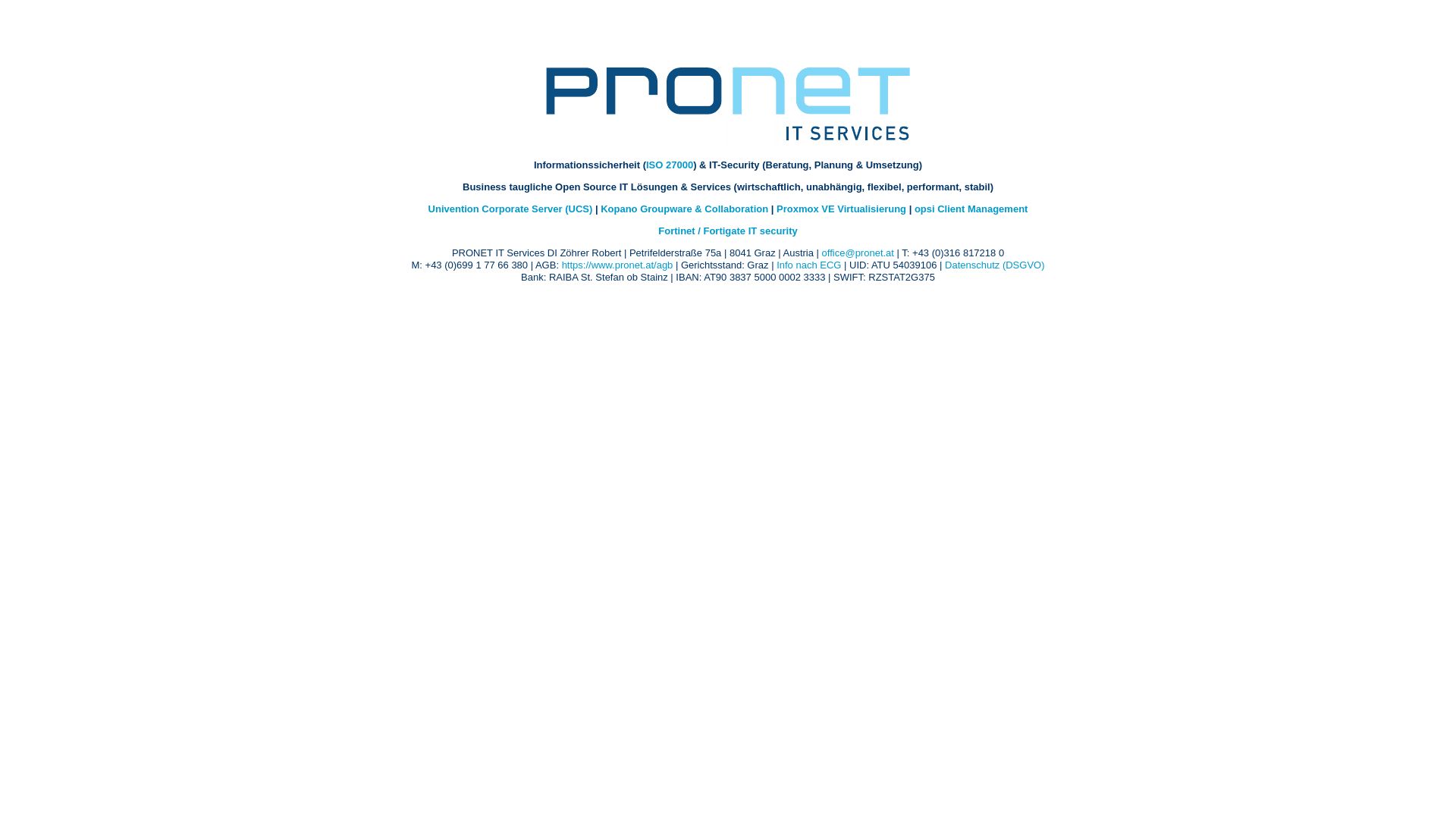 Pronet Internet & Multimedia Services