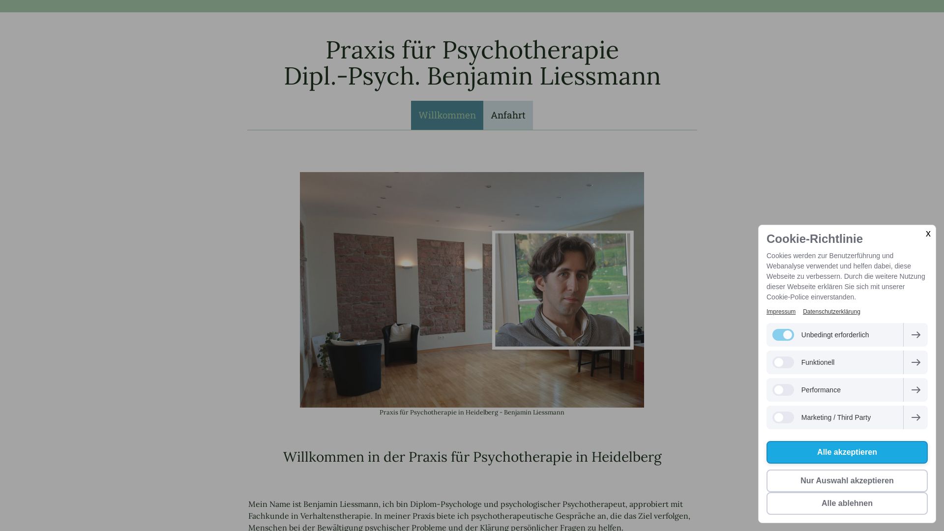 Praxis für Psychotherapie Benjamin Liessmann