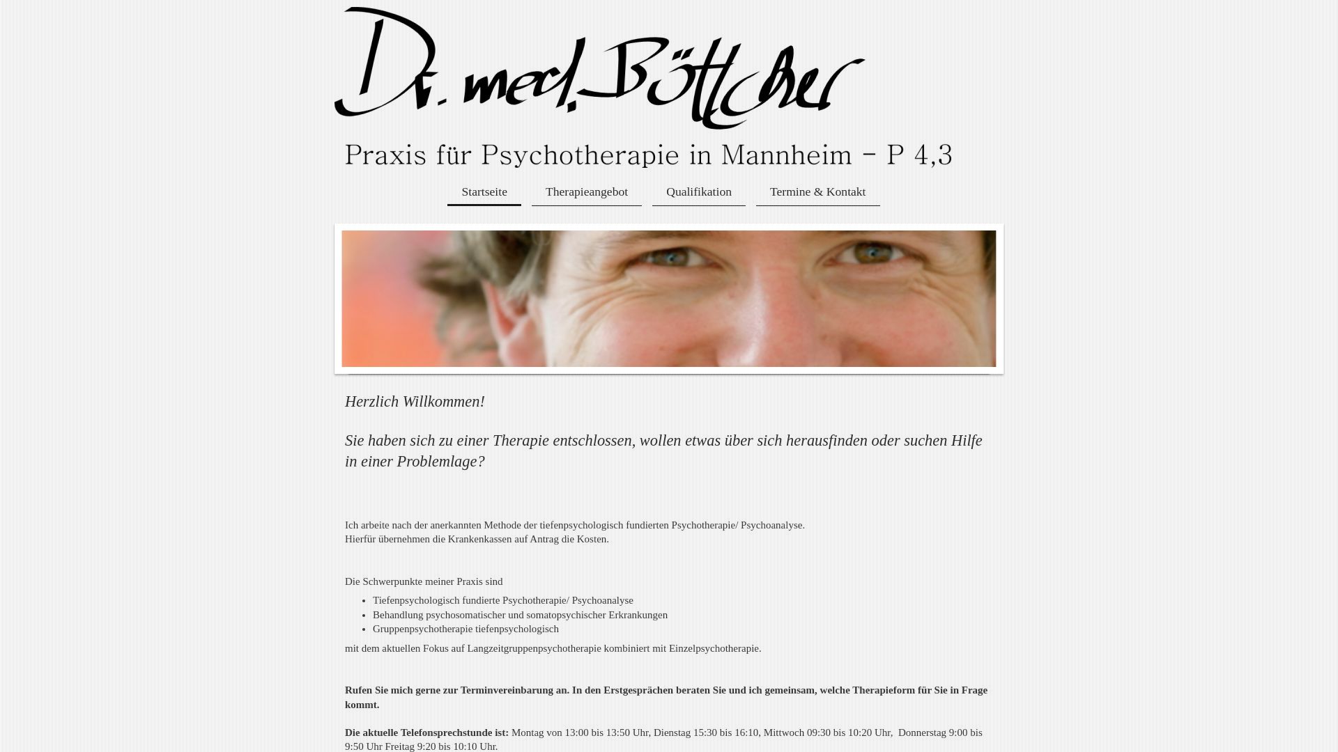 Pascal Böttcher - Facharzt für Psychotherapeutische Medizin