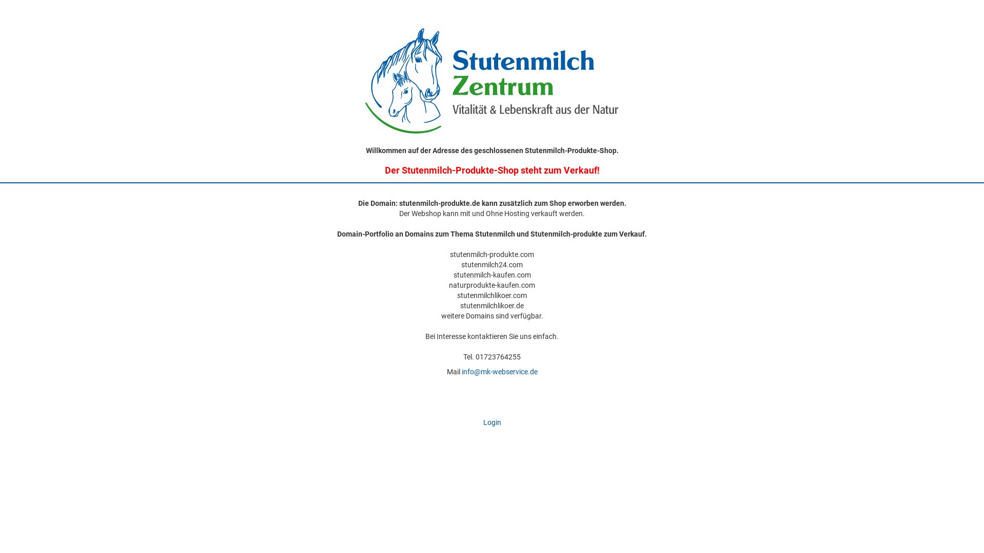 Stutenmilch-Zentrum, Fa. Marcel Kunze