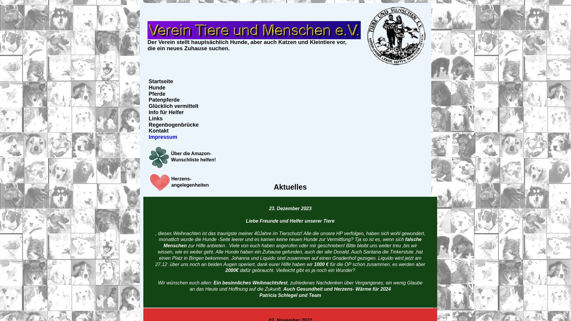 Tierschutzverein Tiere und Menschen e.V.