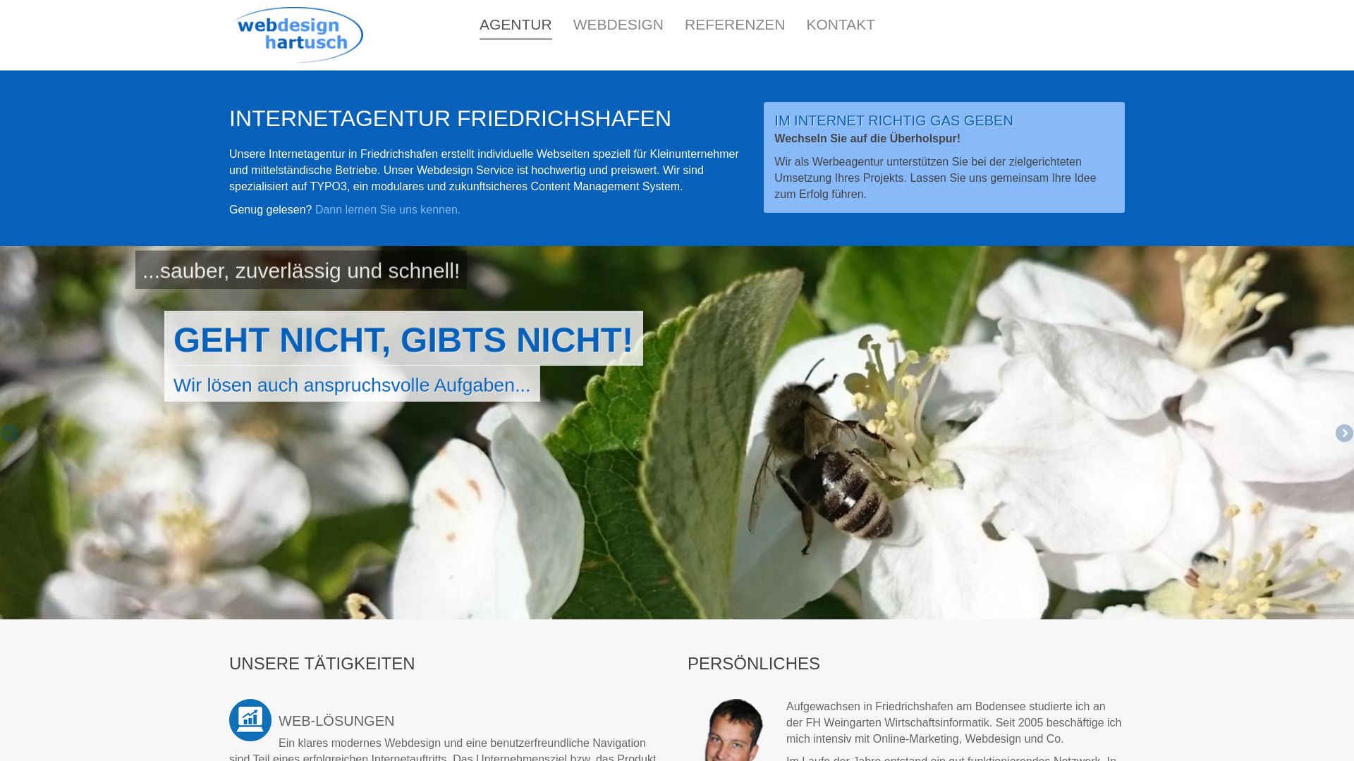 Webdesign hartusch, Peter Hartusch