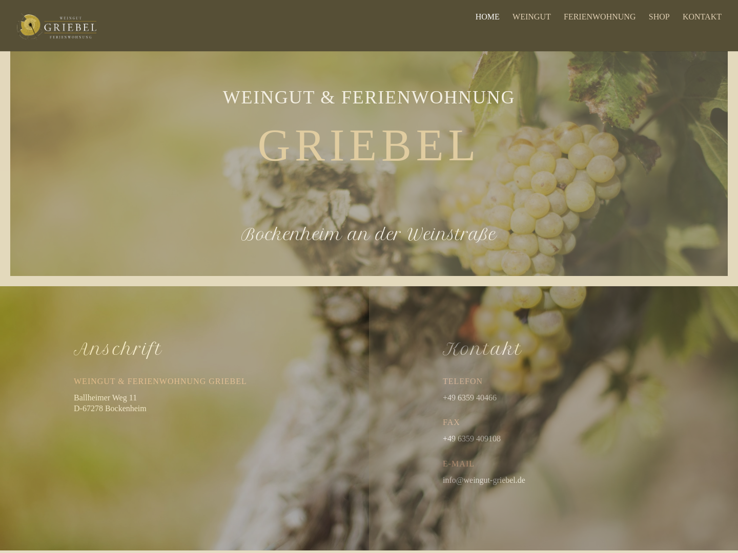 Griebel, Weingut