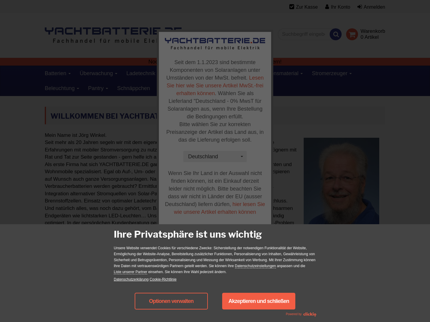 Die Yachtbatterie