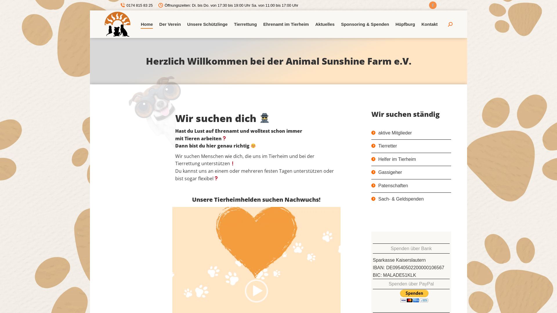 Tierschutzverein Animal Sunshine Farm e.V.