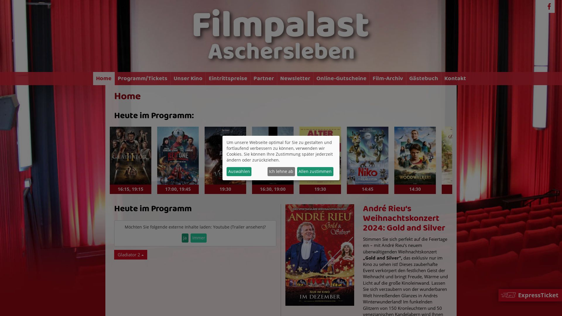 Filmpalast Aschersleben - Kinobetriebe H. Uhde