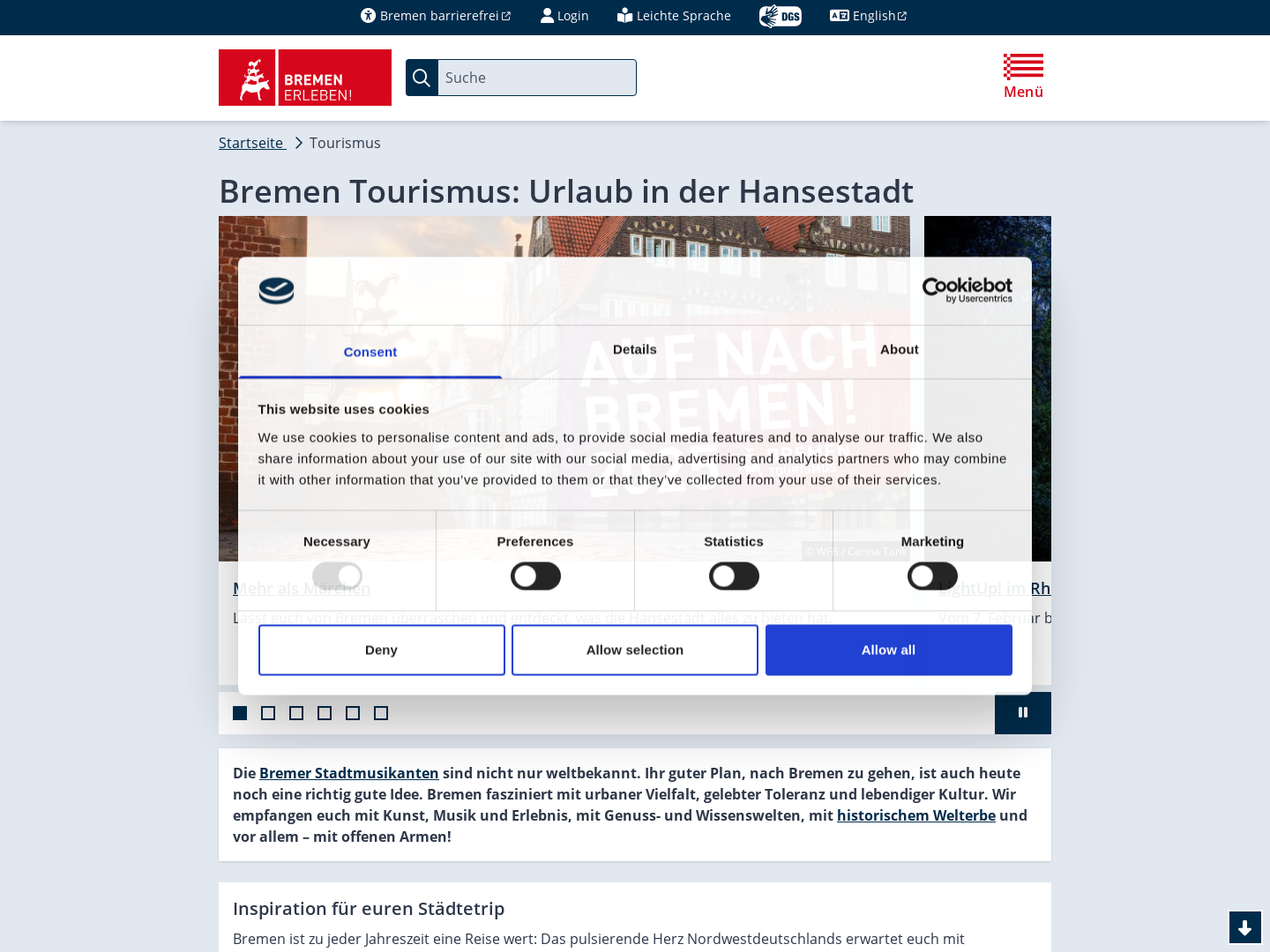 Bremer Touristik-Zentrale Gesellschaft für Marketing und Service mbH