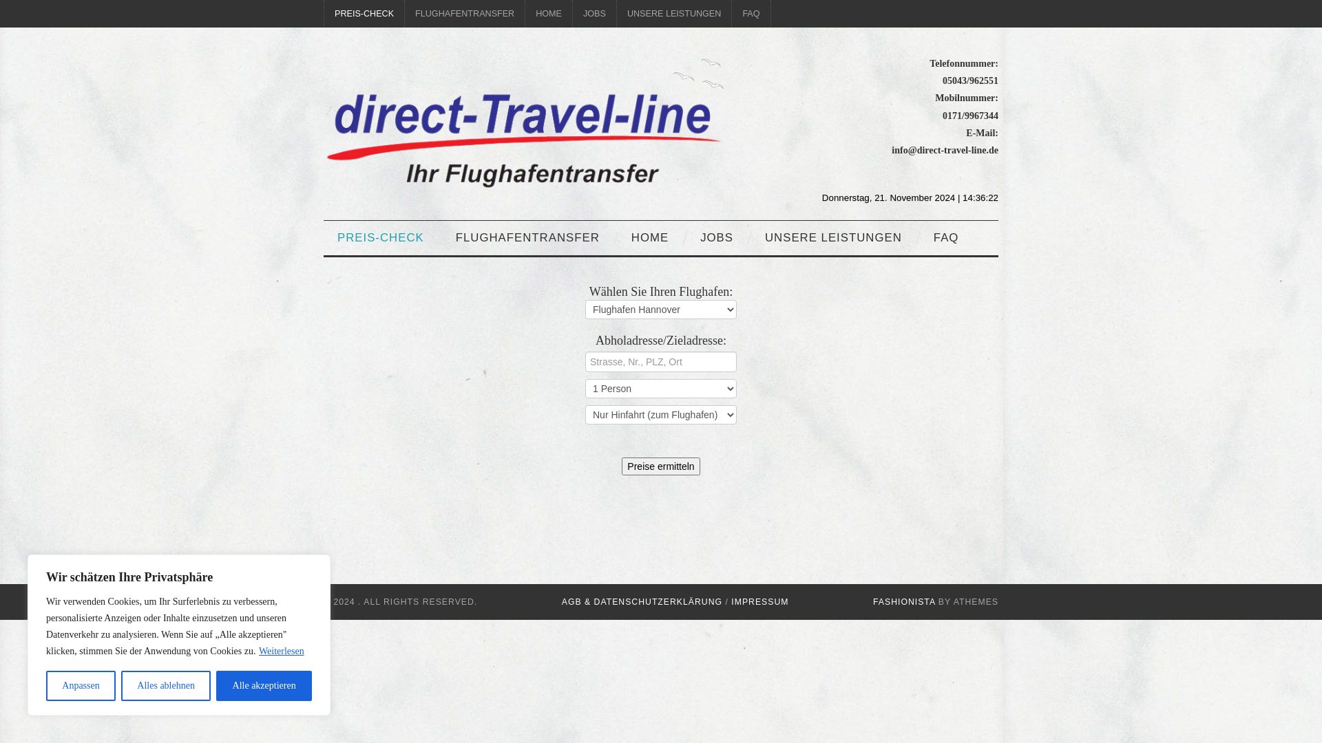 Direct-Travel-Line, Manfred Haag