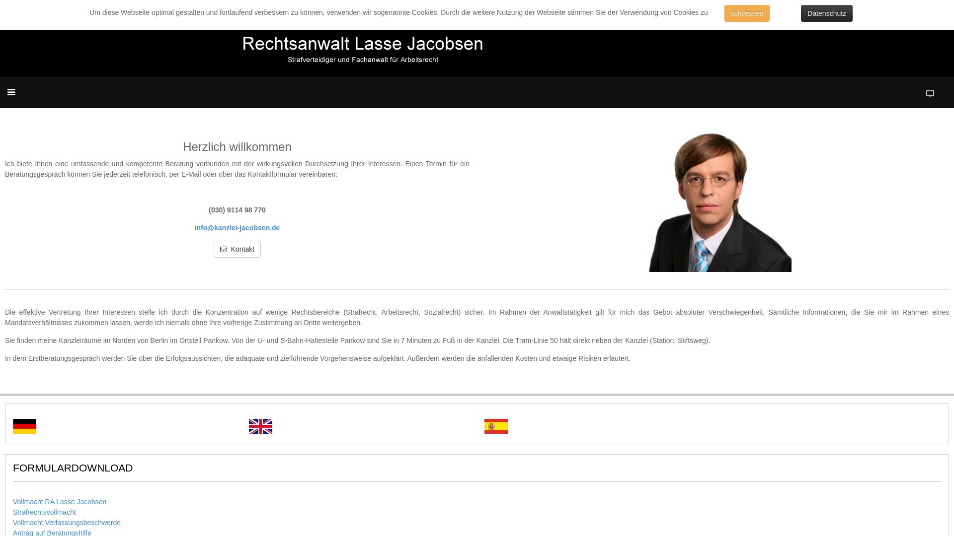 Rechtsanwalt Lasse Jacobsen