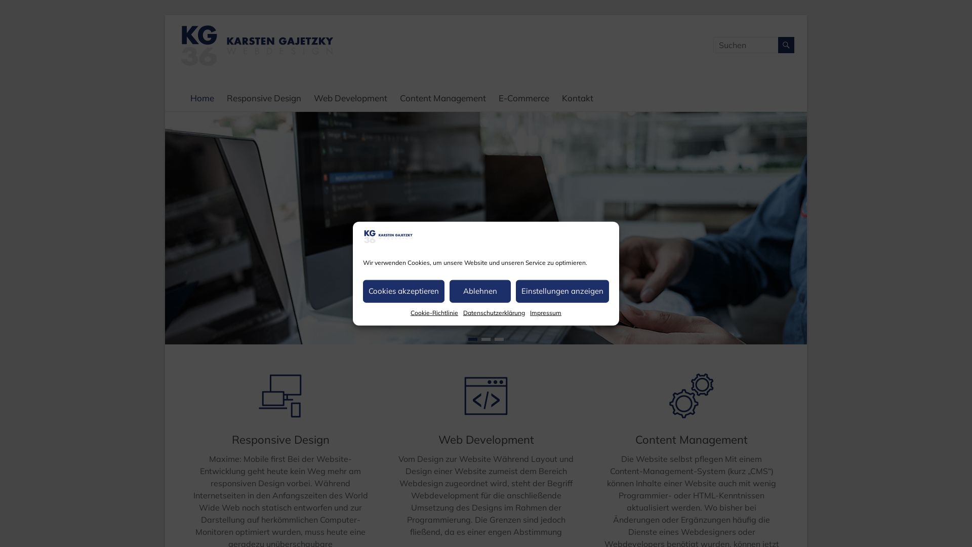 KG36 Karsten Gajetzky Webdesign