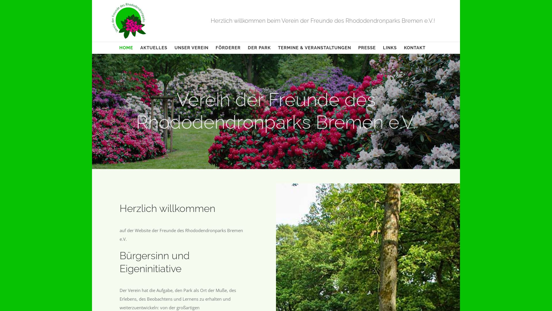 Verein der Freunde des Rhododendronparks Bremen e.V.